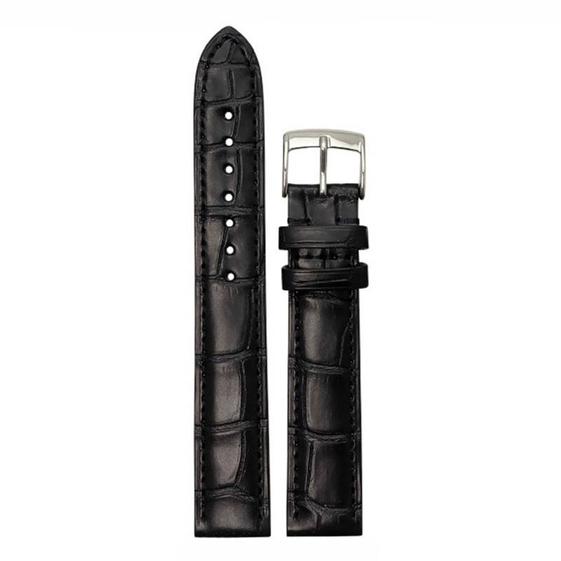 Black Alligator Beauville 4010 Watch Strap - Bouveret