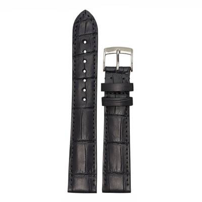 Bouveret Anthracite Alligator Watch Strap Beauville 4010 - Bouveret