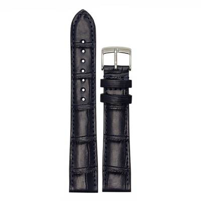 Bracelet de montre Beauville 4010 Alligator Bleu Nuit - Bouveret