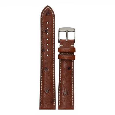 Bracelet de montre Opéra 4190 Autruche Havane - Bouveret