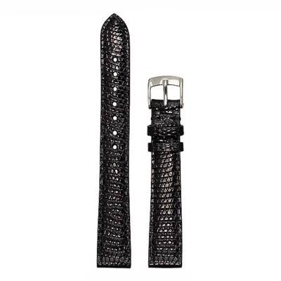 Vendôme 4270 Black Lizard Watch Strap - Bouveret