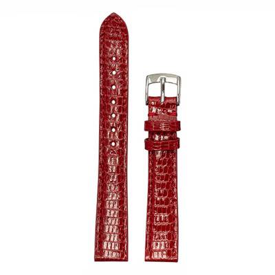 Vendôme 4270 Red Lizard Watch Strap - Bouveret