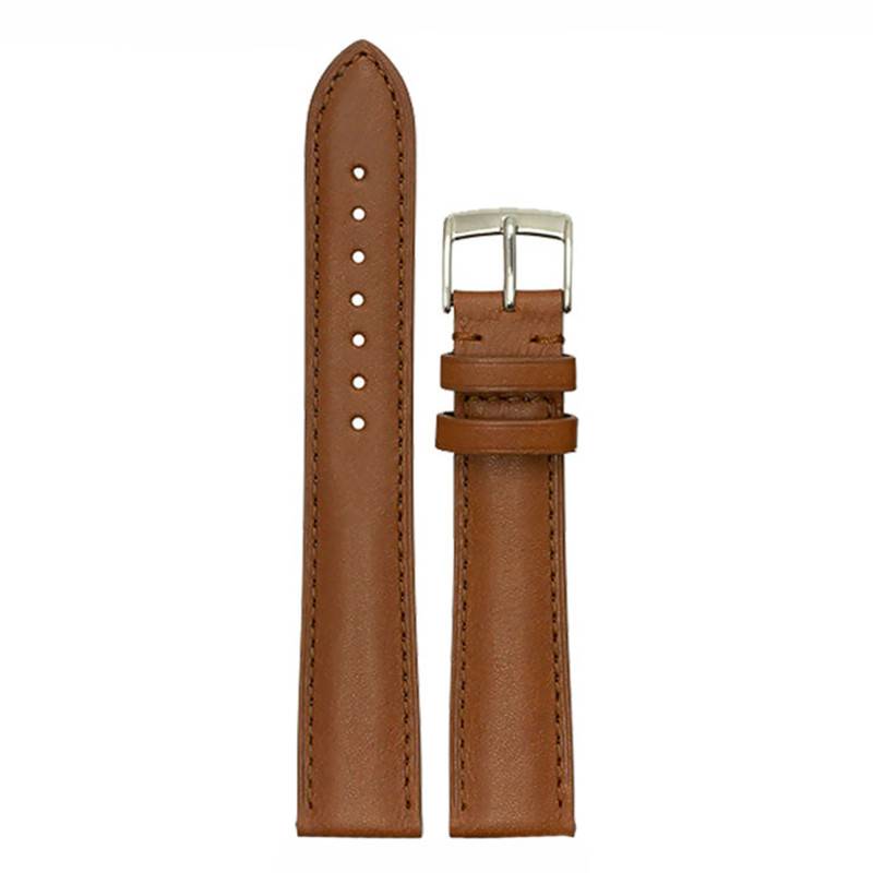 Bastille 4441 Cognac Calfskin Watch Strap - Bouveret