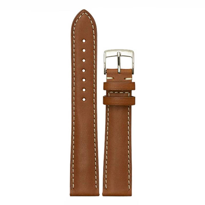 Bastille 4441 Cognac/Saddler Calfskin Watch Strap - Bouveret