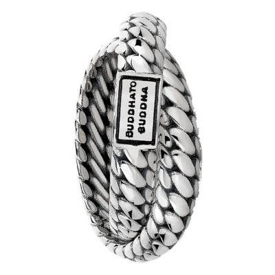 925 Sterling Silver Ben Double Ring - Buddha to Buddha