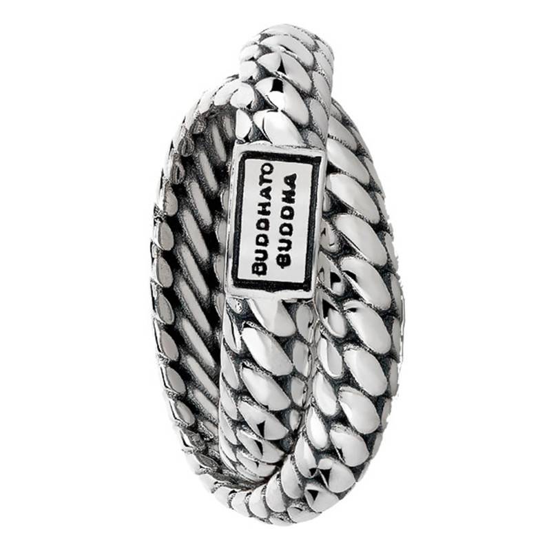 925 Sterling Silver Ben Double Ring - Buddha to Buddha