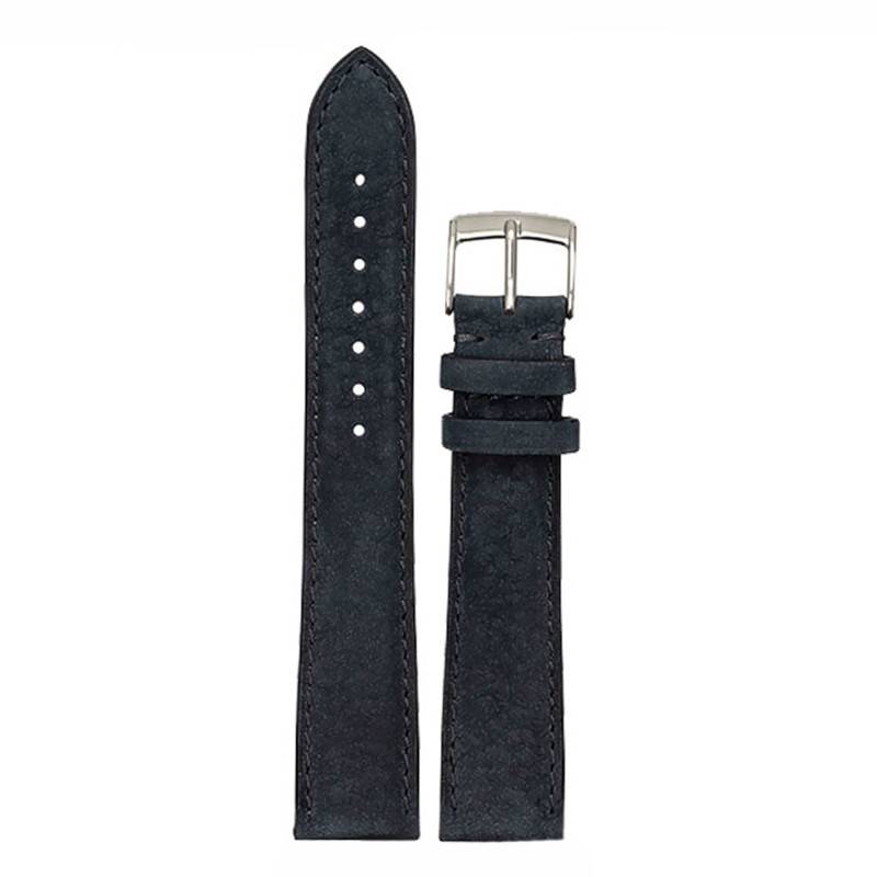Capitole 4701 Anthracite Taurillon Nubuck Watch Strap - Bouveret