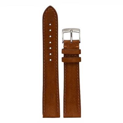 Capitole 4701 Cognac Taurillon Nubuck Watch Strap - Bouveret
