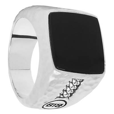 Buddha to Buddha Tangguh Onyx Signet Ring - Buddha to Buddha