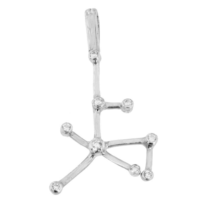 925/1000 Silver Aries Constellation Pendant - Vandona