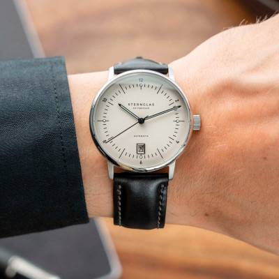 Naos Pro Alabaster Automatic Watch - Sternglas
