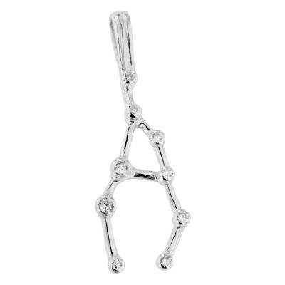Pendentif Constellation Cancer en Or Blanc 375 ou 750 - Vandona