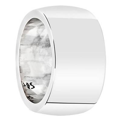 Bague homme jonc classique argent - Orus Bijoux
