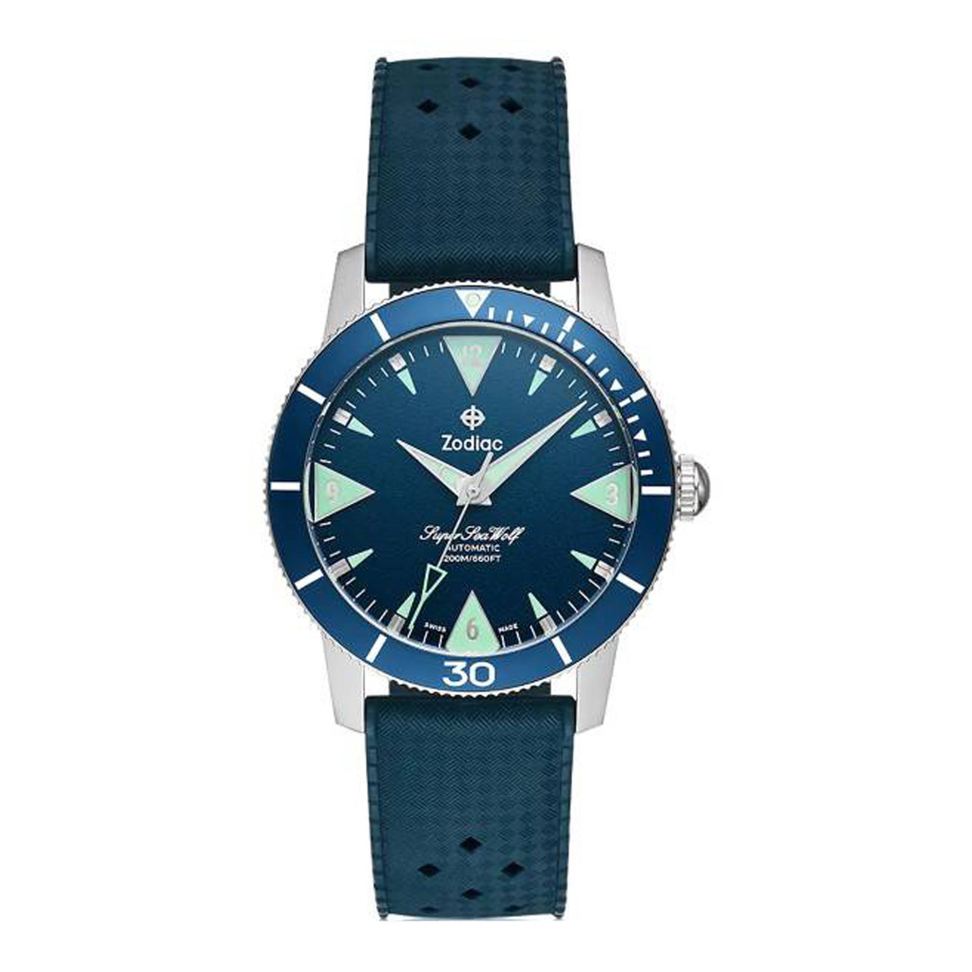 Montre Homme Vintage ZODIAC LCD - Boîtier Plaqué Or, Affichage Numérique Quartz - Occasion Rare