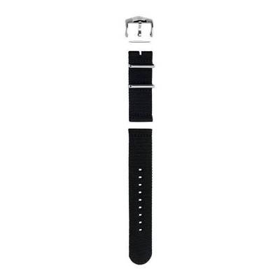 Black Nylon Watch Strap SGF4019 - ZRC