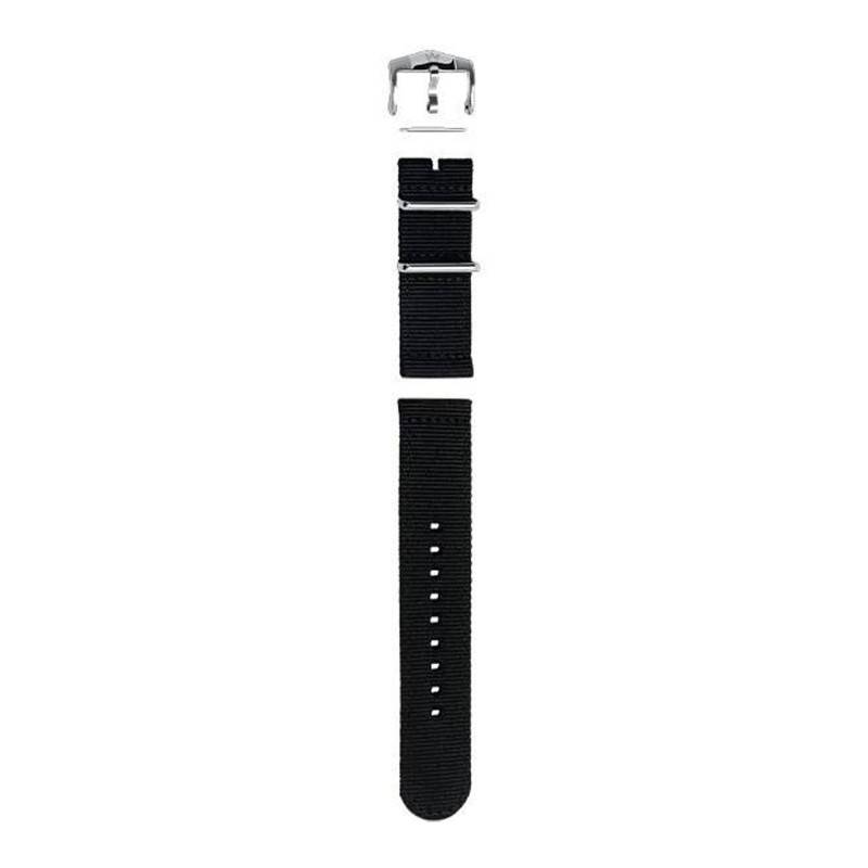 Black Nylon Watch Strap SGF4019 - ZRC