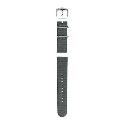 Bracelet de montre Nato Gris 24 mm SGF4024M - ZRC