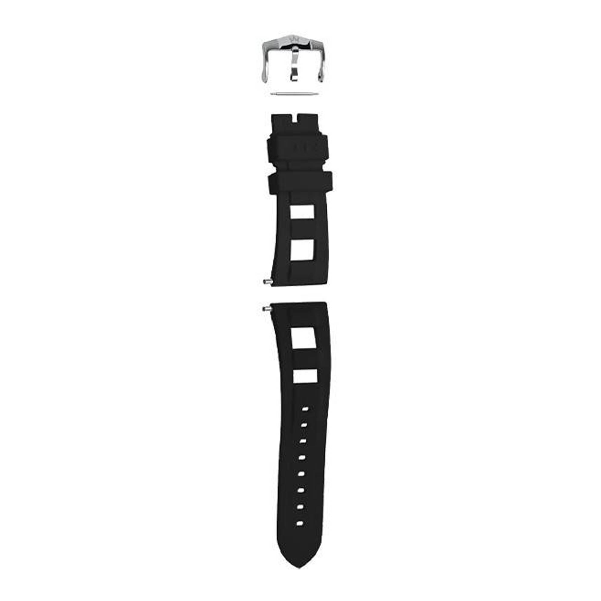 Bracelet De Montre En Silicone Noir ZRC - Largeur 22 Mm - Neuf Avec étiquettes - Pour Remplacer Ou Customiser