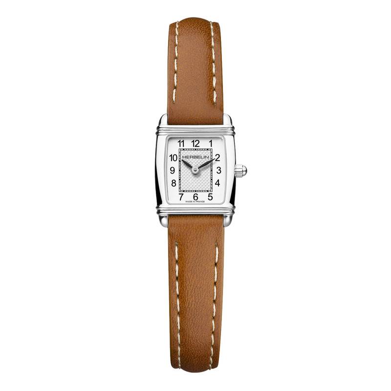 Art Déco Mini Tonneau Watch 17438AP22GD - Herbelin