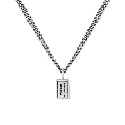 925 Sterling Silver Essential Necklace, Length 75 cm - Buddha to Buddha