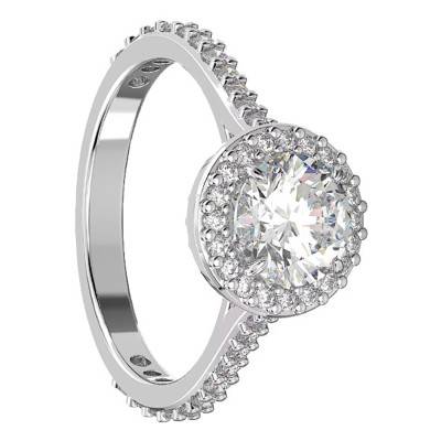 Bague Cocktail Constella Métal Rhodié & Pierres 5642625 - Swarovski