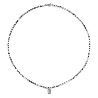 925 Silver George XS Necklace, 60 cm Length - Buddha to Buddha