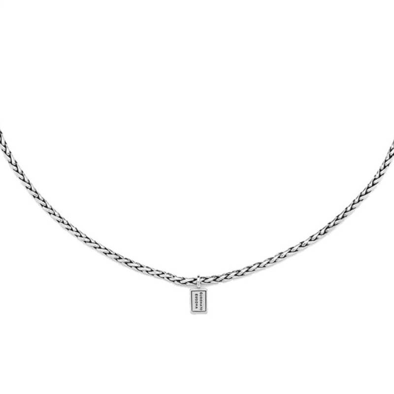 925 Silver George XS Necklace, 60 cm Length - Buddha to Buddha