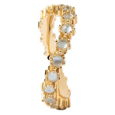 MOTION Blue Tide Yellow Gold-Plated Ring - AN01-460-10 - Pdpaola