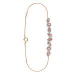 Bracelet Morganite Or Rose
