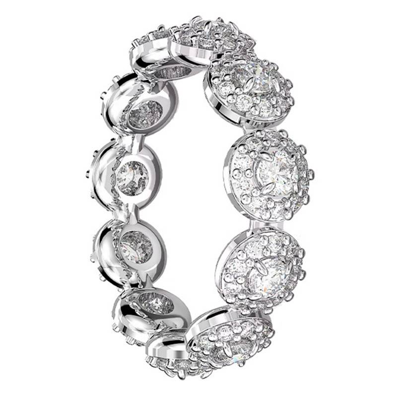 Constella Rhodium-Plated Metal & Crystals Ring - 5642610 - Swarovski
