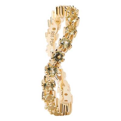 MOTION Green Tide Gold Ring - AN01-461-10 - Pdpaola