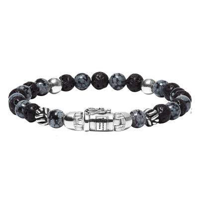 Bracelet spirit bead mini snowflake, Longueur 18 cm à 21 cm - Buddha to Buddha