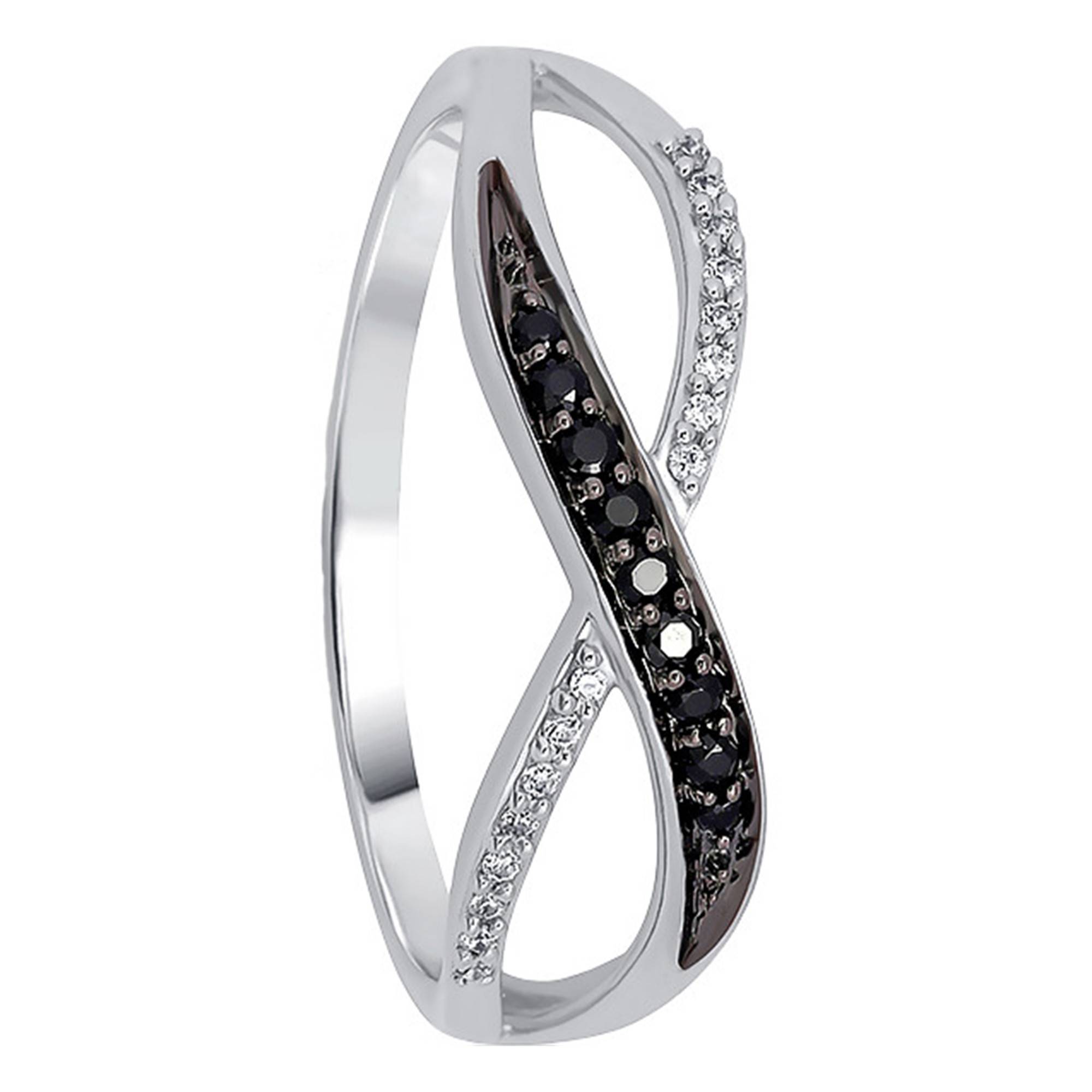 Diamant Bague Avec Signe Infini Bague Infini Or Diamant Pour Femme