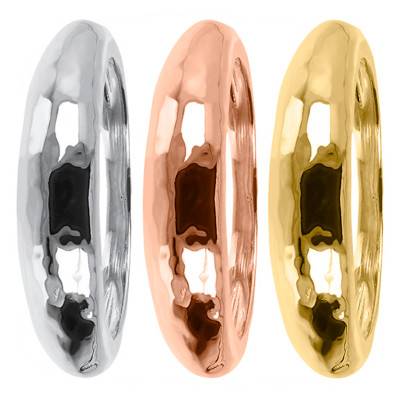 3 Gold-Plated Ring - Etrusca Gioielli
