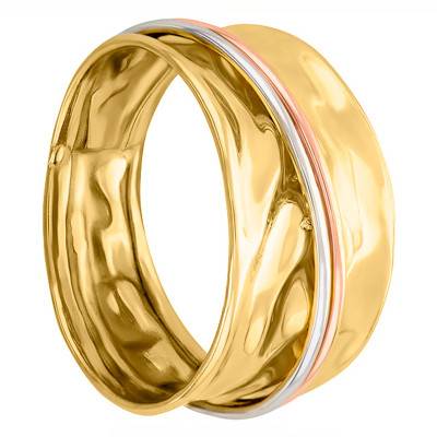 Bague en 3 Ors 375 - Maison Ballet by Scarlett