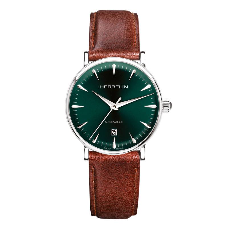 Inspiration Automatic Green 1647AP16BR Watch - Herbelin