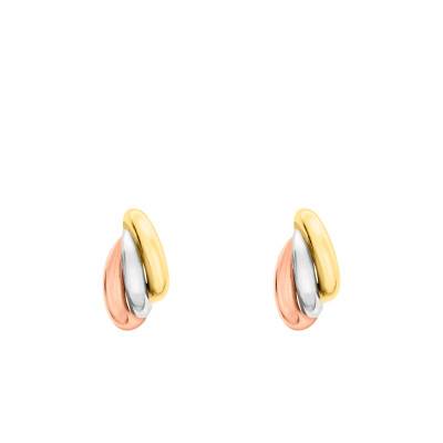 Boucles d'oreilles Russe en 3 Ors 375 - Emanessence