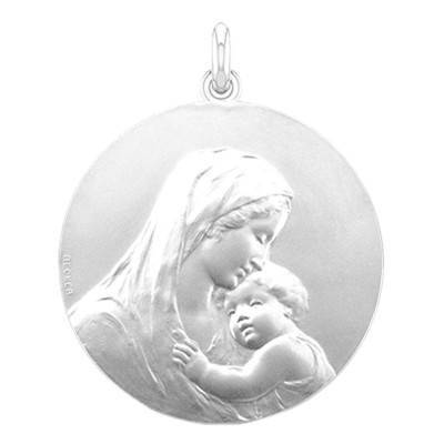 Médaille de Berceau Maternité Argent, Diamètre 50 mm - Becker