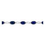 Bracelet Saphir Or Blanc