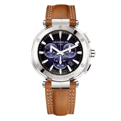 Newport Chrono Watch 37688A35GD - Herbelin