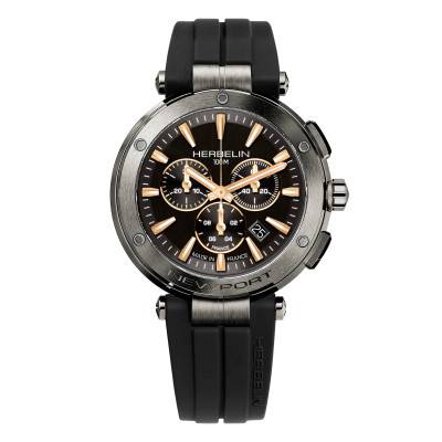 Newport Chrono Watch 37688G33TCA - Herbelin