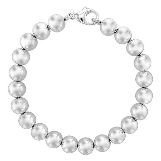 Bracelet Perles 2,5mm En Argent 925/1000 - Fermoir Perle Coulissante - Réf BRPS1 - Neuf Sans Emballage