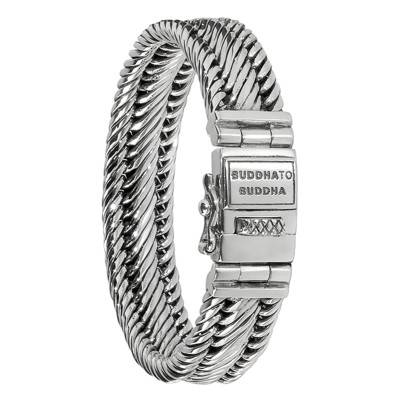 Bracelet Edwin - Small, Longueur 19 cm à 23 cm, Largeur 14,00 mm - Buddha to Buddha