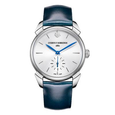 Montre Historiador Asturias Pequeños Segundos 3102.1ASA - Cuervo y Sobrinos