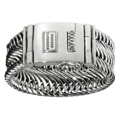 925 Sterling Silver Edwin Bracelet, 19 cm or 21 cm Length - Buddha to Buddha