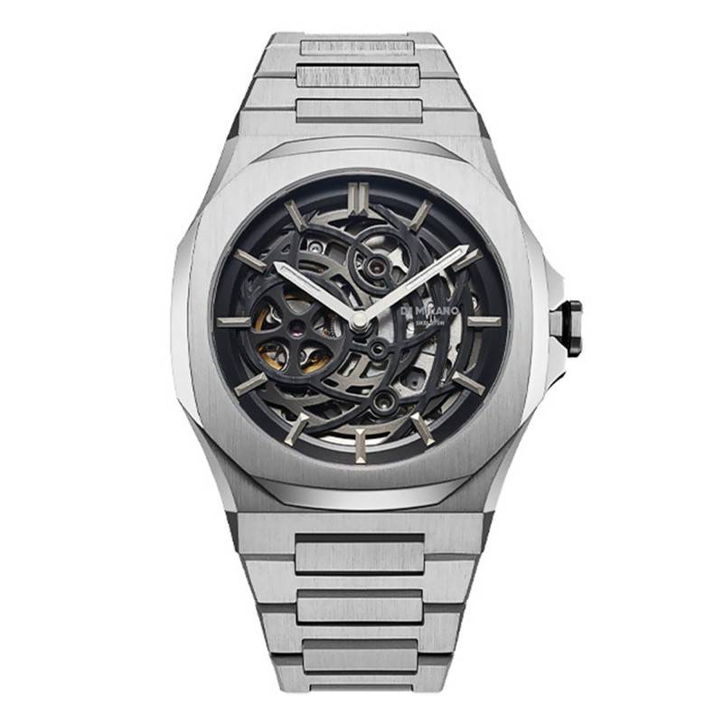 Silver Skeleton SKBJ10 Watch - D1 Milano