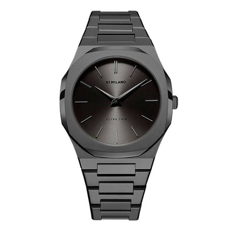 Anthracite Ultra Thin Watch D1-UTBJ22 - D1 Milano