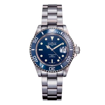 Montre Ternos Diver Ceramic Blue Automatic - Davosa