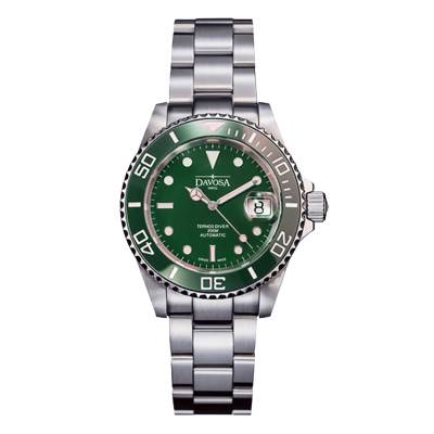 Montre Ternos Diver Ceramic Green Automatic - Davosa