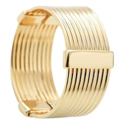 Yellow Gold-Plated Talisman Ring - Skalli